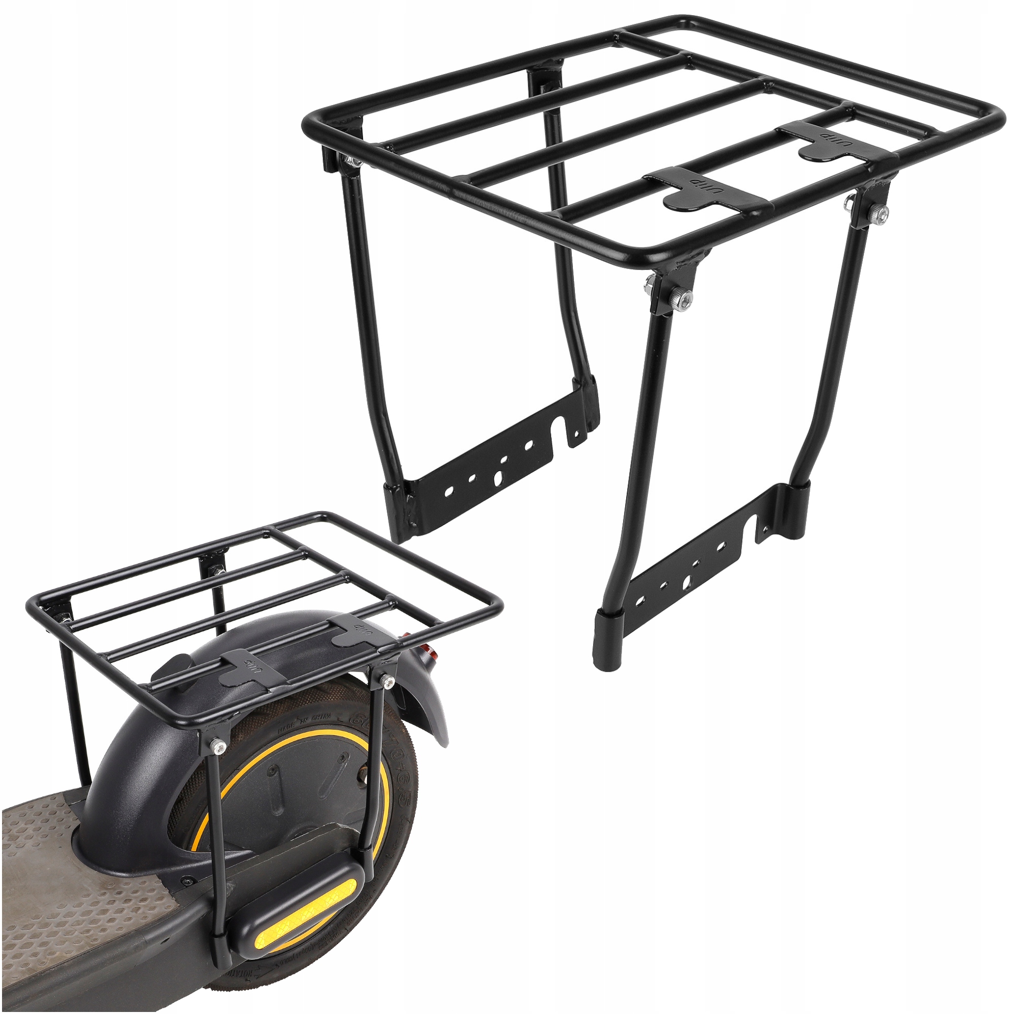 Silný kovový nosič zavazadel Ulip pro Ninebot Max G30 Motus Scooty 10