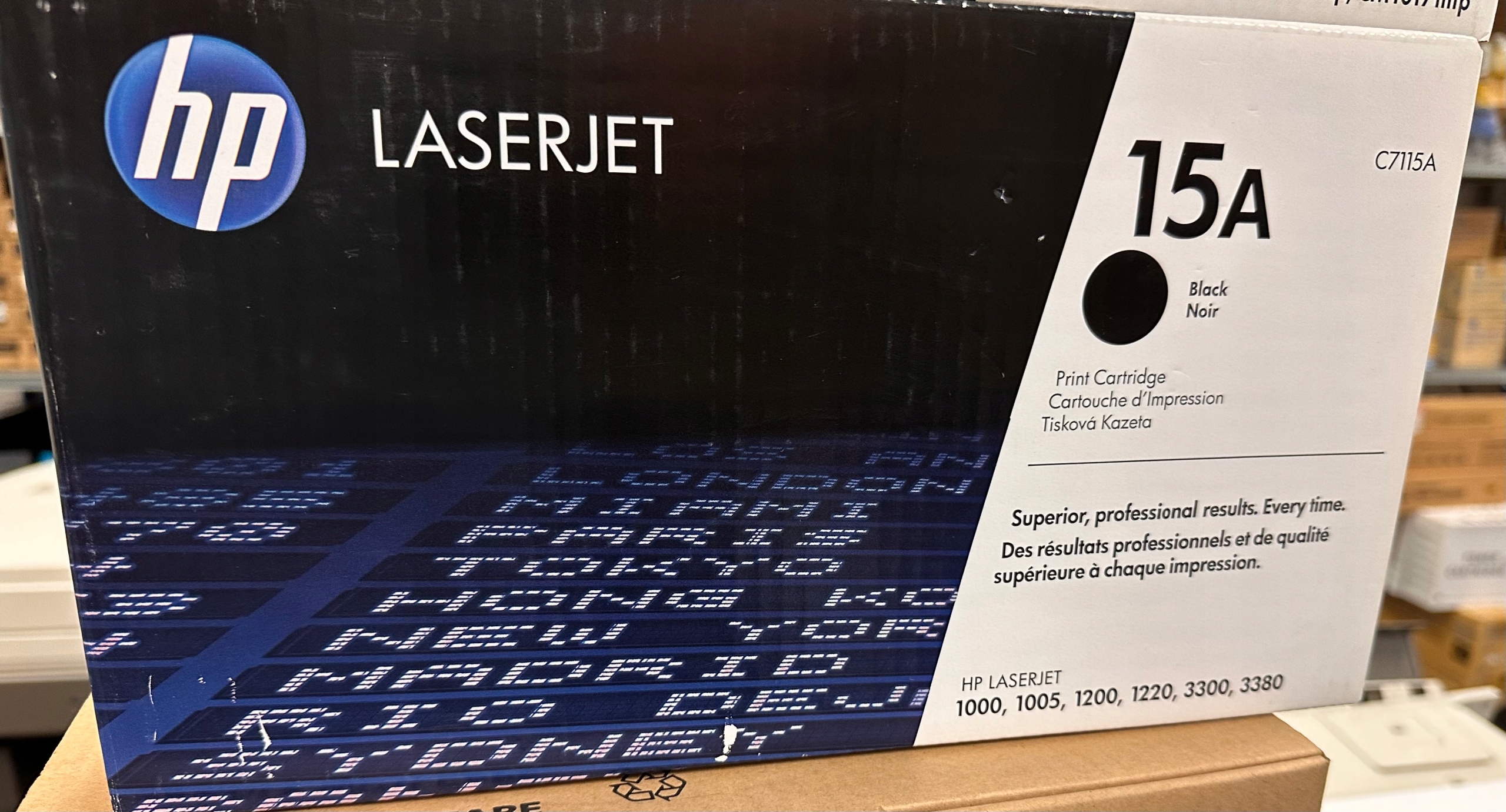 Toner Hp 15A Originál C7115A černý (black)