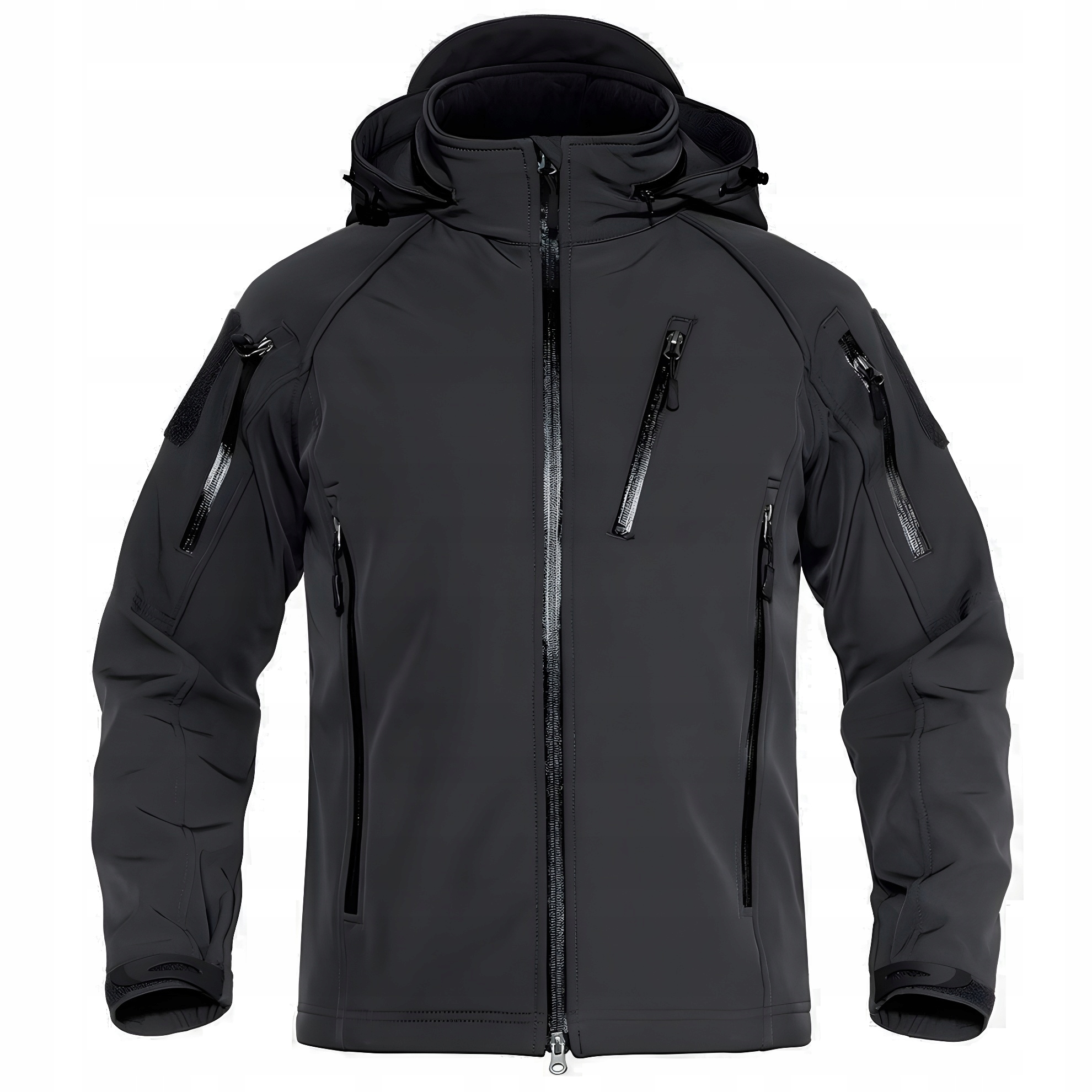 Kurtka Męska Softshell Wodoodporna Tacvasen Taktyczna Zimowa XL