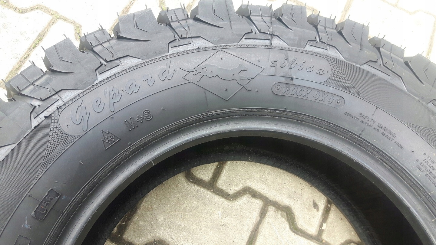 4x OPONY 265/65R17 ROCK 4x4 GEPARD KOMPLET M+S AT Marka Geyer & Hosaja