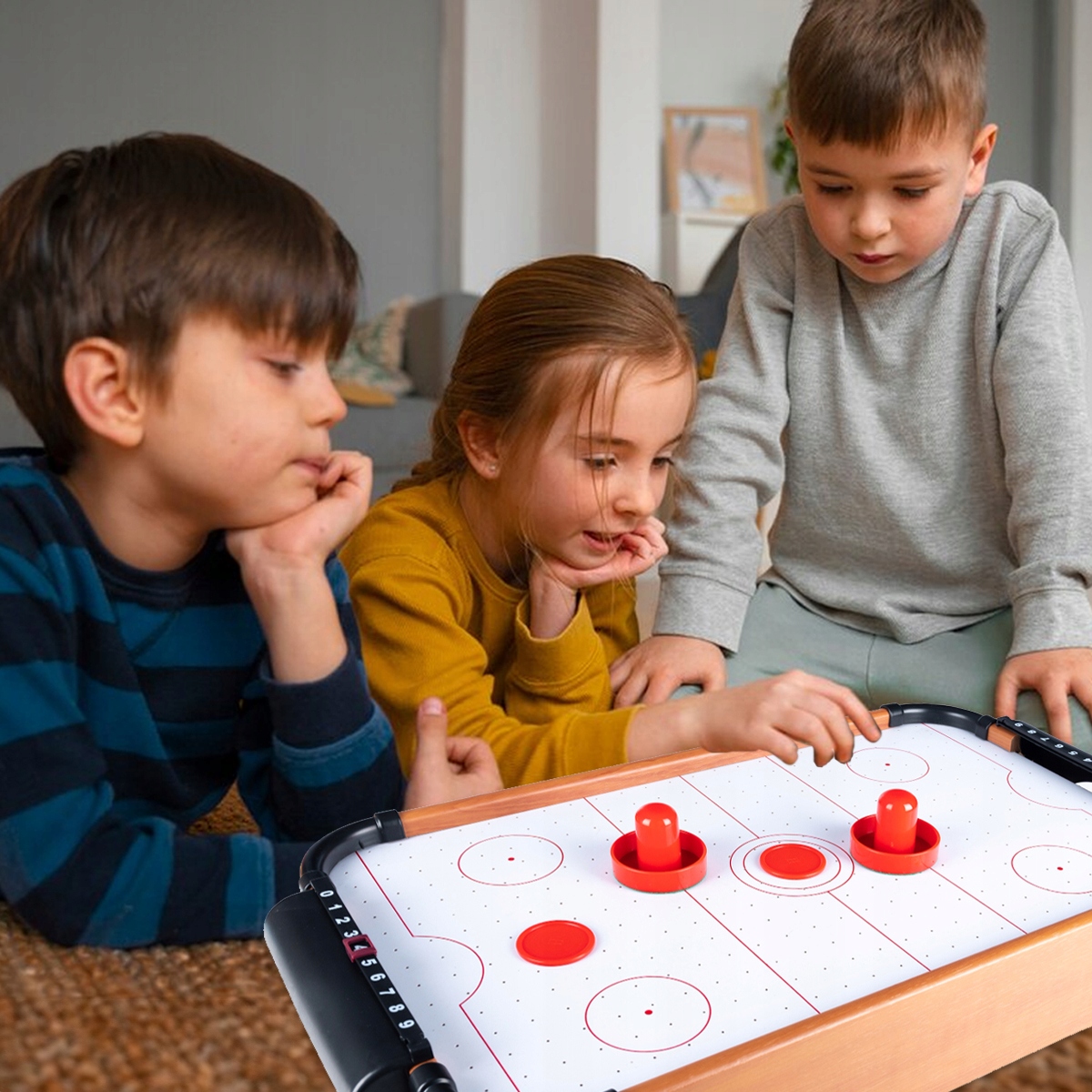 CYMBERGAJ AIR HOCKEY STÓŁ DO GRY W HOKEJA DLA DZIECI GRA ZRĘZNOŚCIOWA Marka Stator