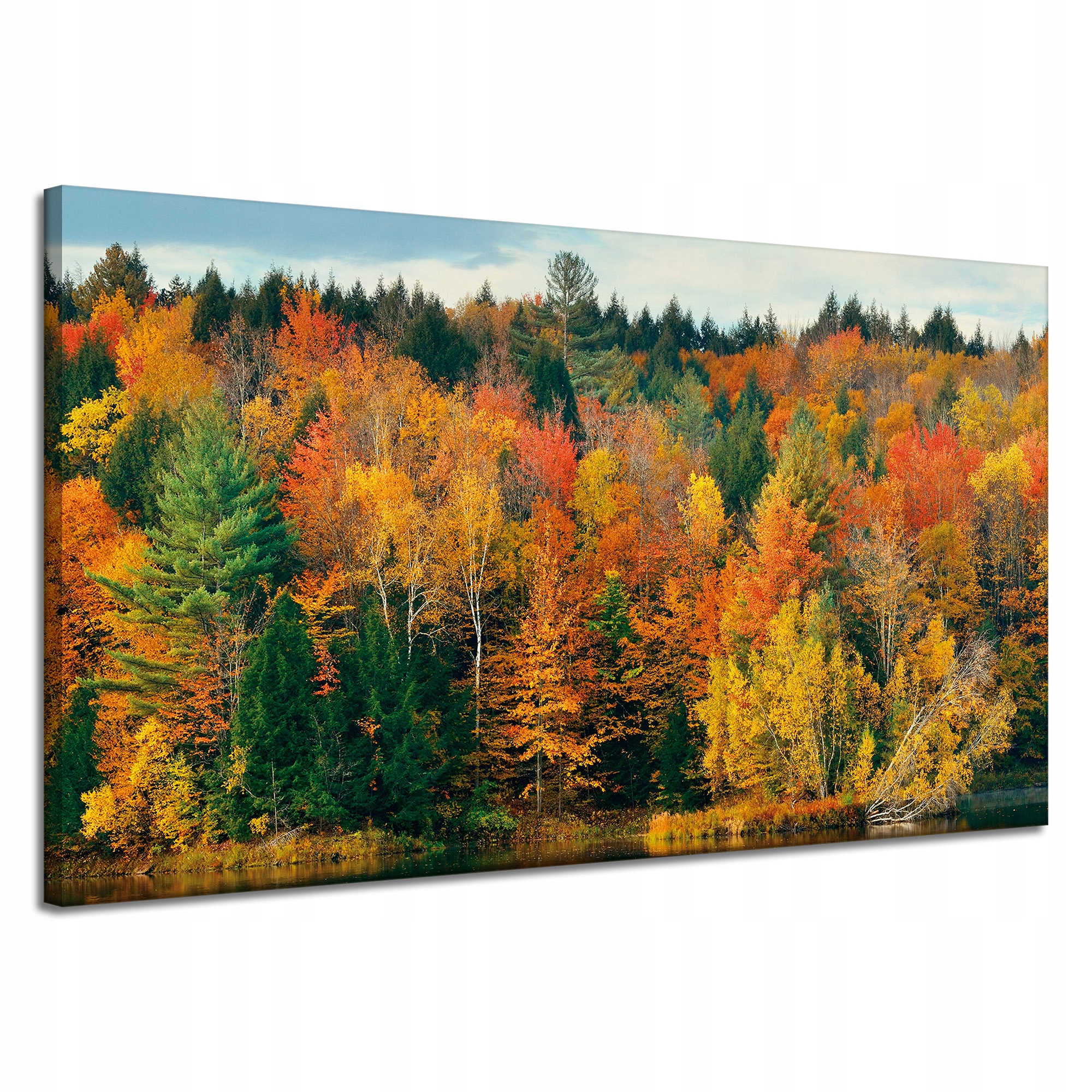 Obraz na plátně Barevné listy Stromy Podzim Příroda 120x70 cm