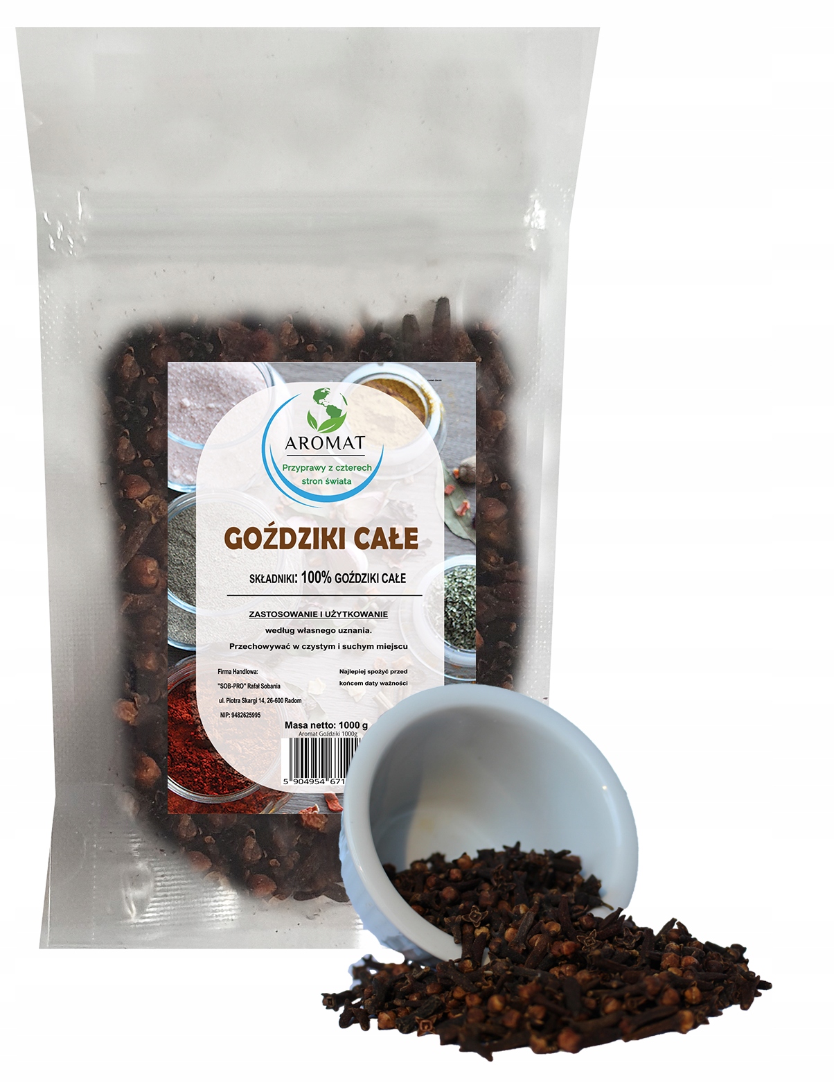 Levně Hřebíček 1 kg kvalita Aromat!!