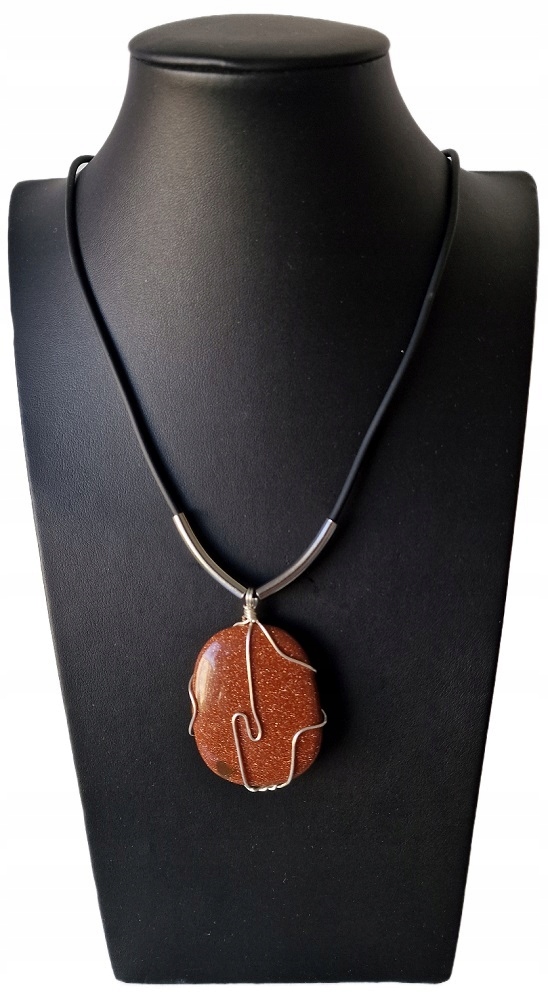 Pískový Pouštní Náhrdelník Velký Přívěsek Bohatství Sláva Úspěch Zlatý Fuss