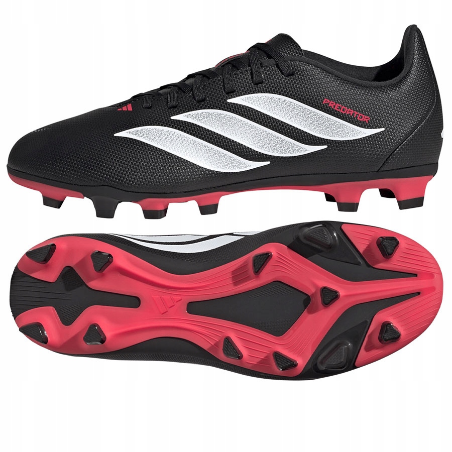 Adidas Predator Club Jr Fg/mg (32) Boty Lanky Unisex Jr Černá