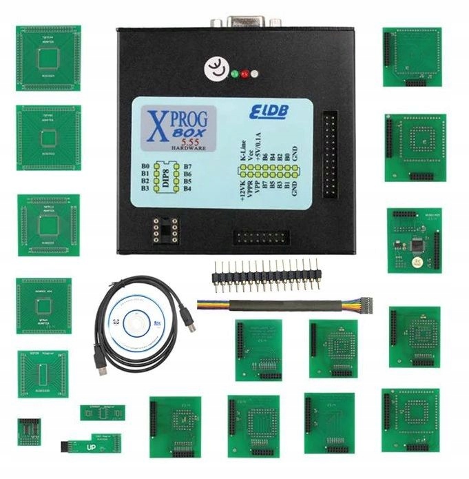 Programátor automobilových počítačov (ecu) XPROG-m v.5.55 (sada)