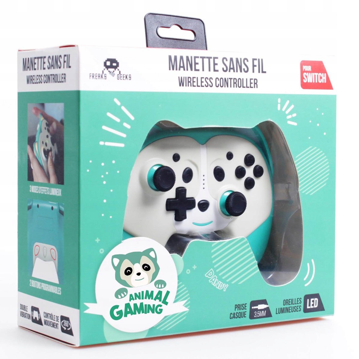 Pad bezprzewodowy do konsoli Nintendo Switch zielony