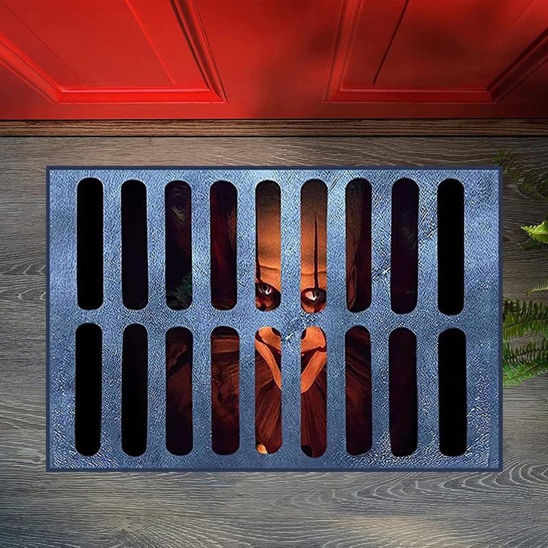 DYWANIK CHODNIK EFEKT 3D HORROR CLOWN IT 40x60 Marka inna