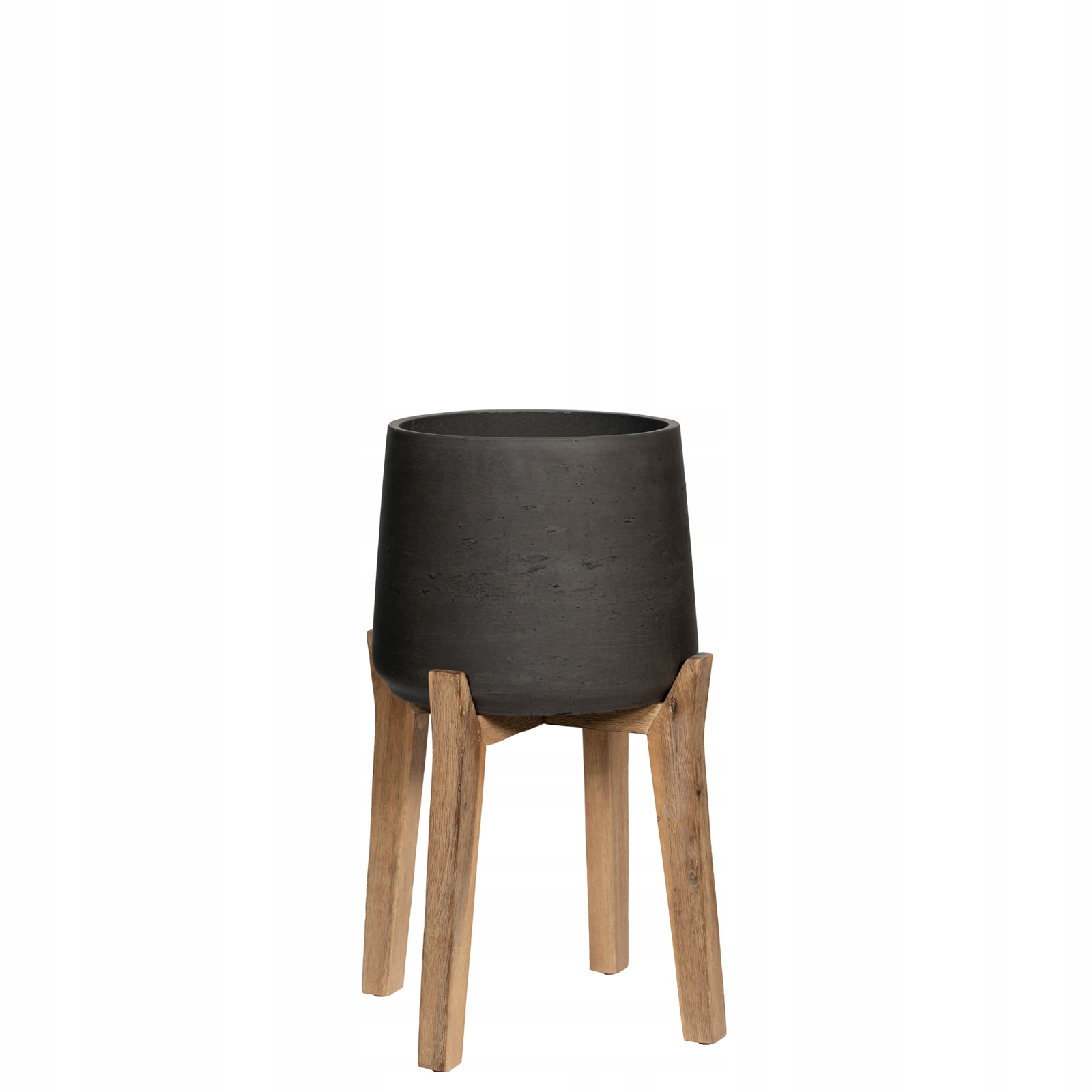 

doniczki black na drewnianych nogach Patt 30/43