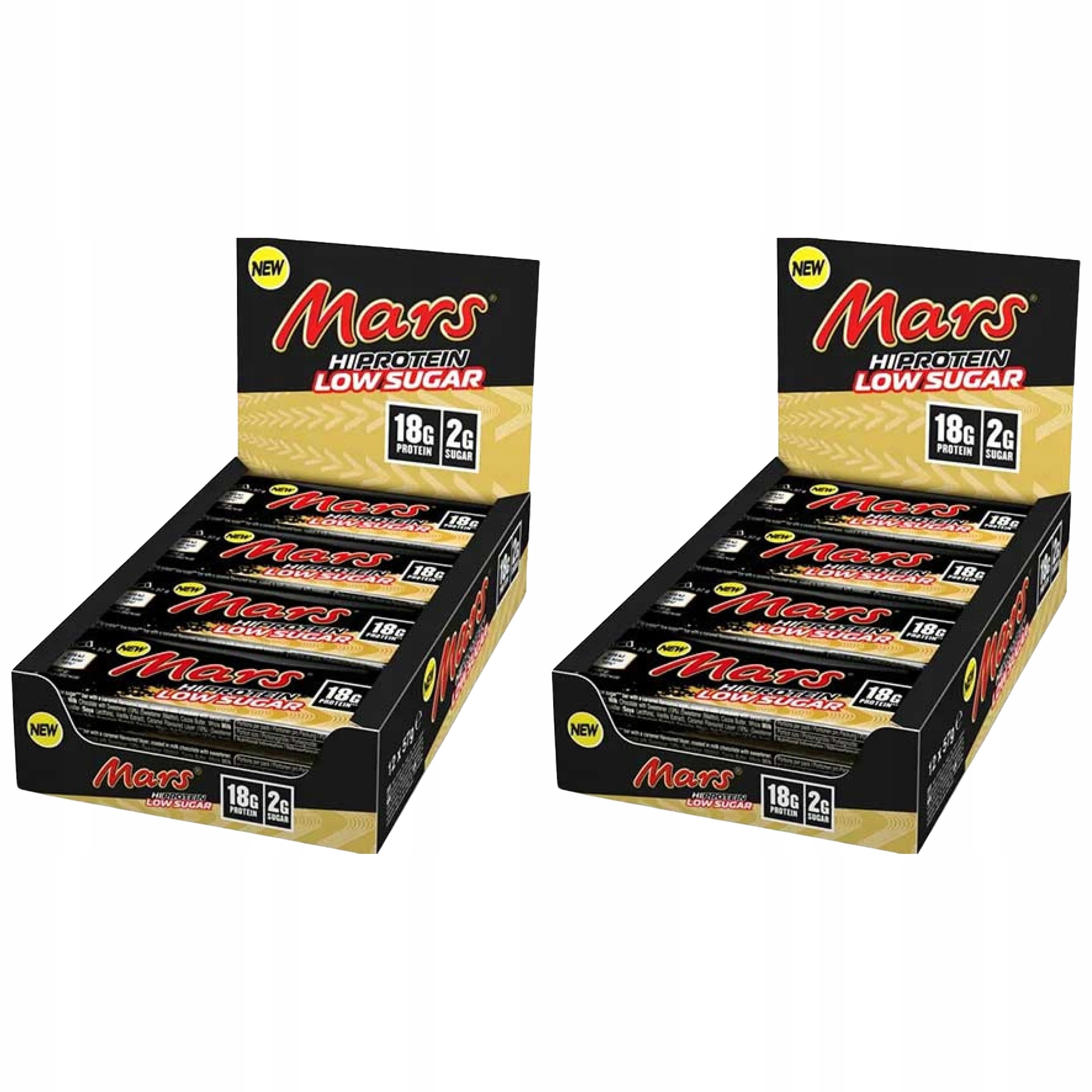 2x Proteinová Tyčinka Proteinová Mars HiProtein Low Sugar Bar Classic 12 x 57 g