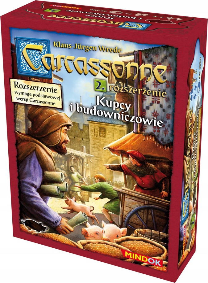 

Gra Carcassonne 2 Kupcy I Budowniczowie dodatek