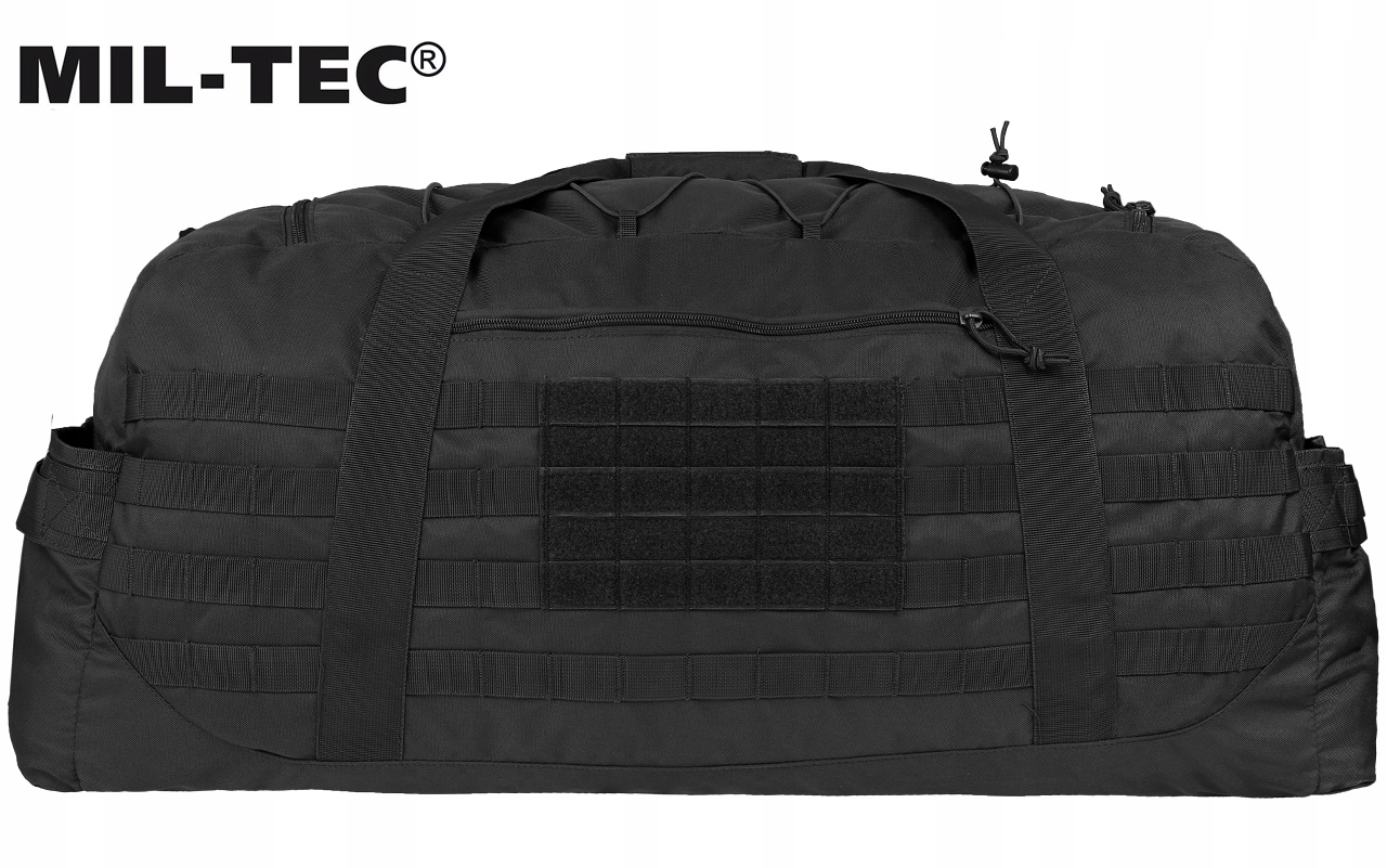 TORBA WOJSKOWA TURYSTYCZNA MIL-TEC USCOMBAT PARACHUTE CARGO 105L CZ +Gratis Długość paska 1 cm