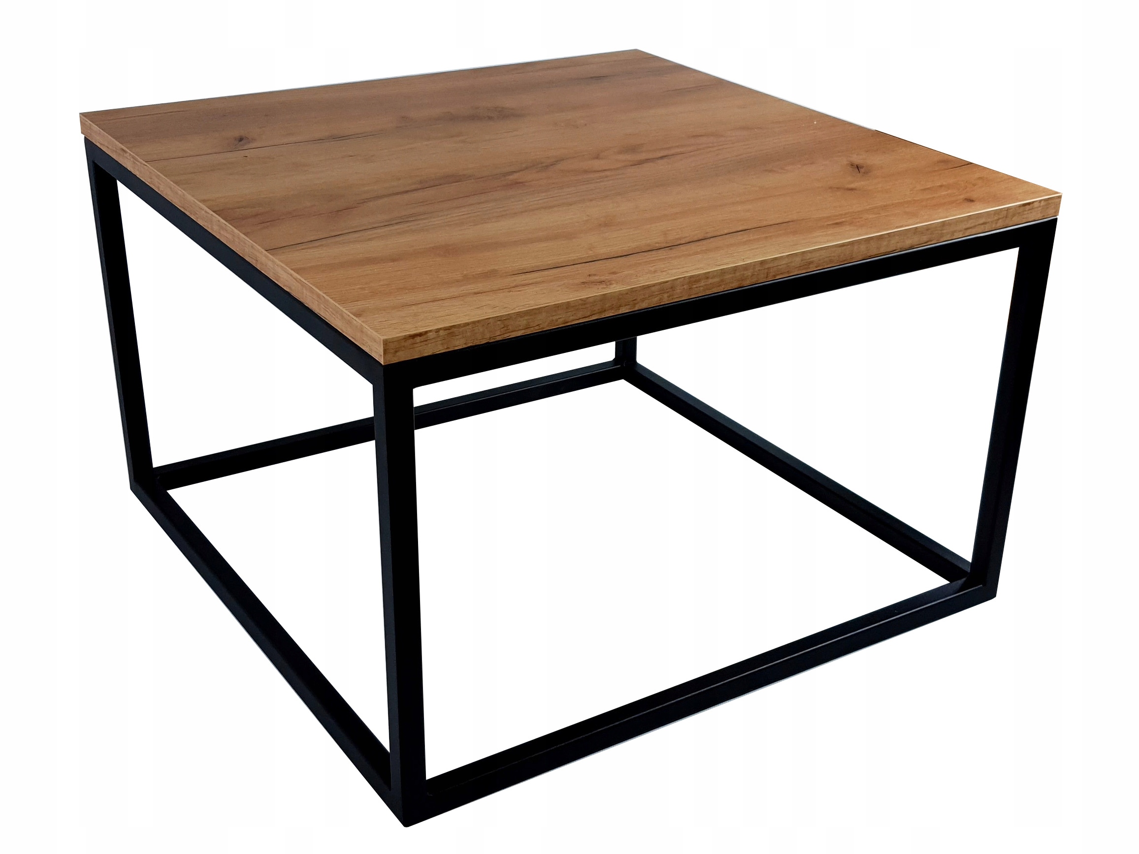 

stolik ława kawowy loft Dąb Craft Złoty 60/60x45