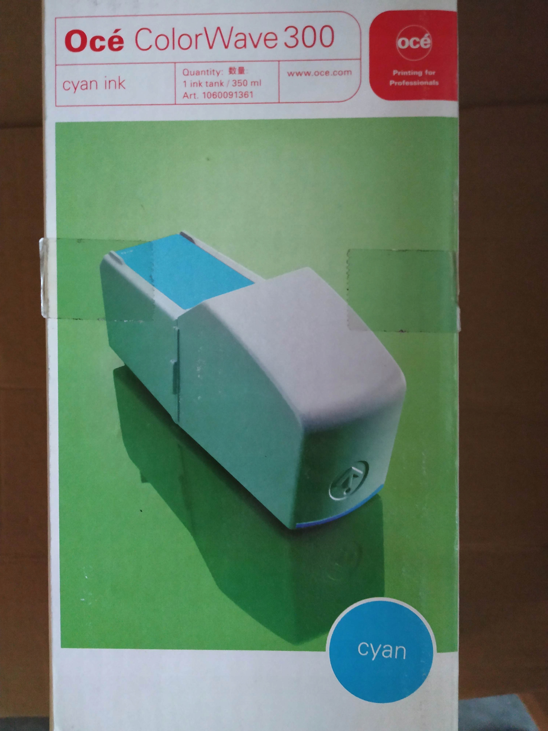 Tusz Oce CW300 Colorwave 300 Cyan 350ml Príležitosť