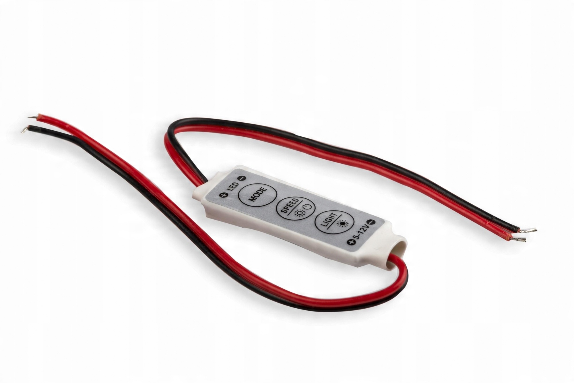 

Ściemniacz Led 72W 6A 12V DC 3 Przyciski Manualny
