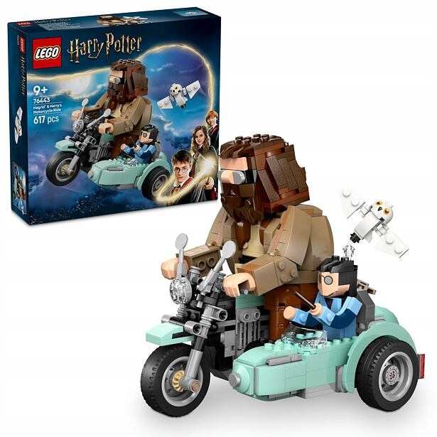 Lego Harry Potter 76443 Hagrid a Harry na motorce
