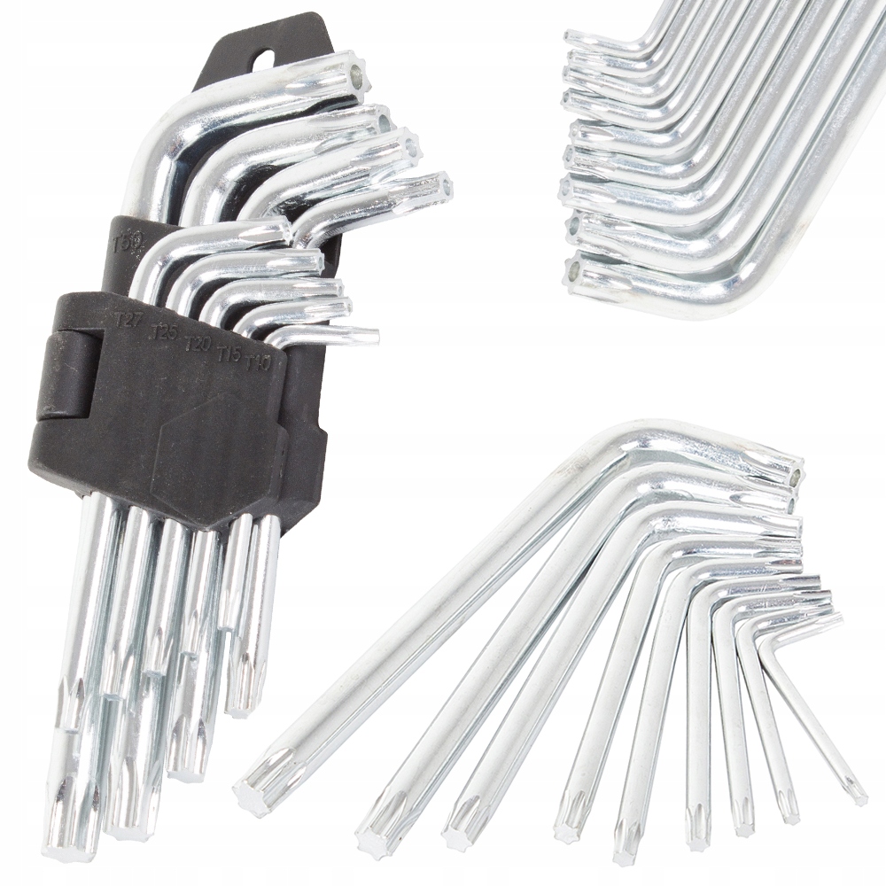 Klucze Imbusowe Imbusy 1,5-10 9 el Zestaw Torx Imbus Komplet Narzędzia