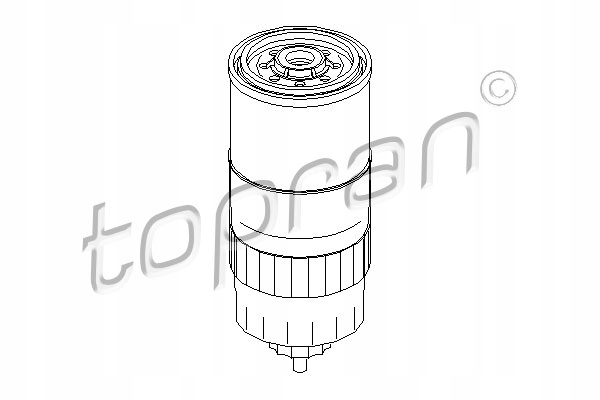TOPRAN топливный фильтр 500 998