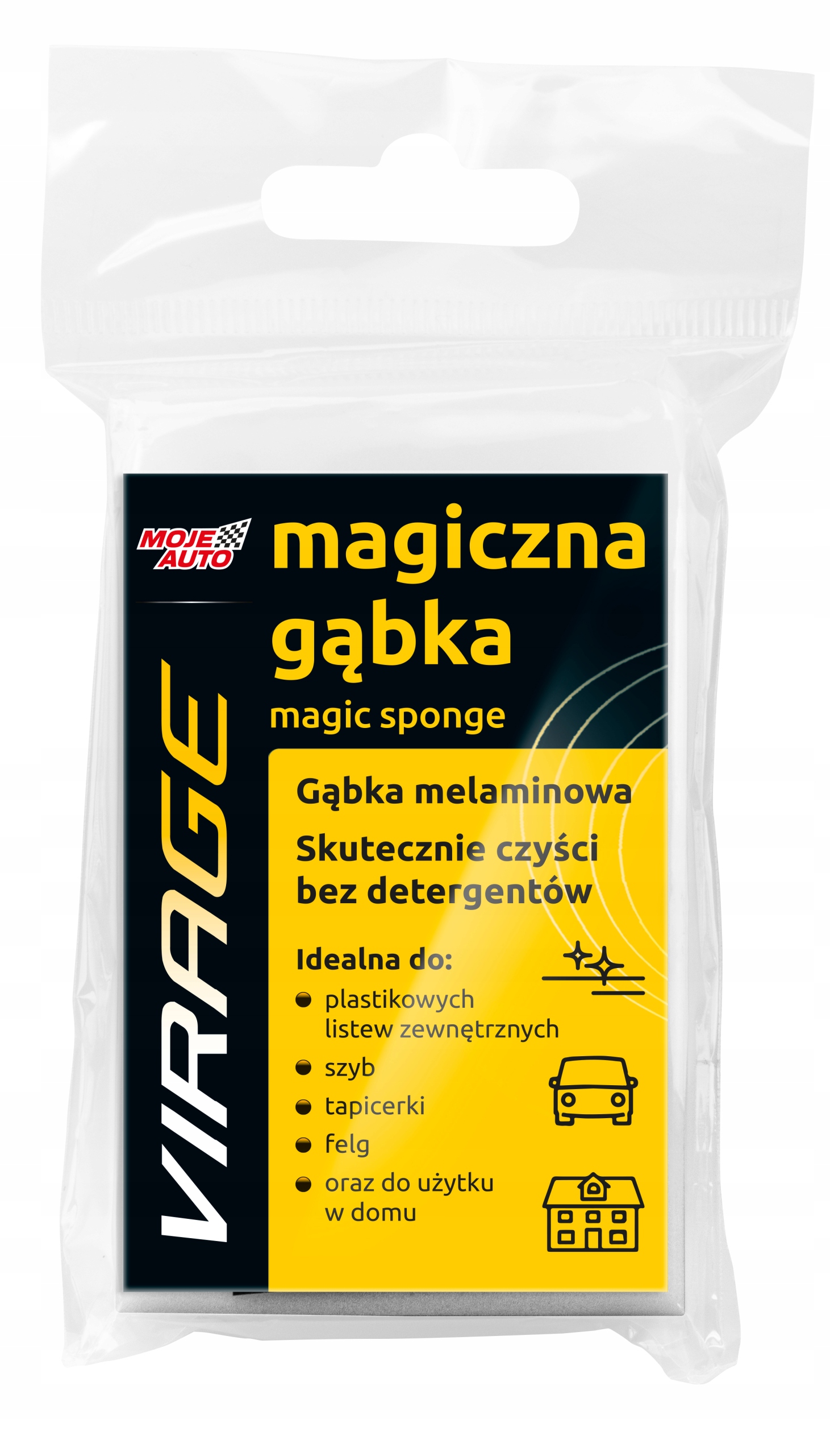 

Magiczna Gąbka Do Czyszczenia Plam Usuwa Brud