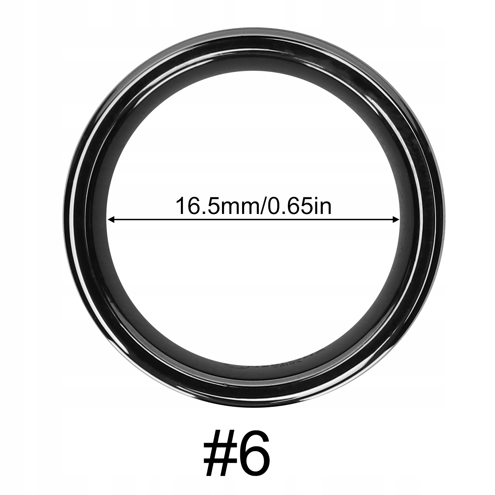 Inteligentny breloczek na palec błyszczący czarny EAN (GTIN) 6900142868091