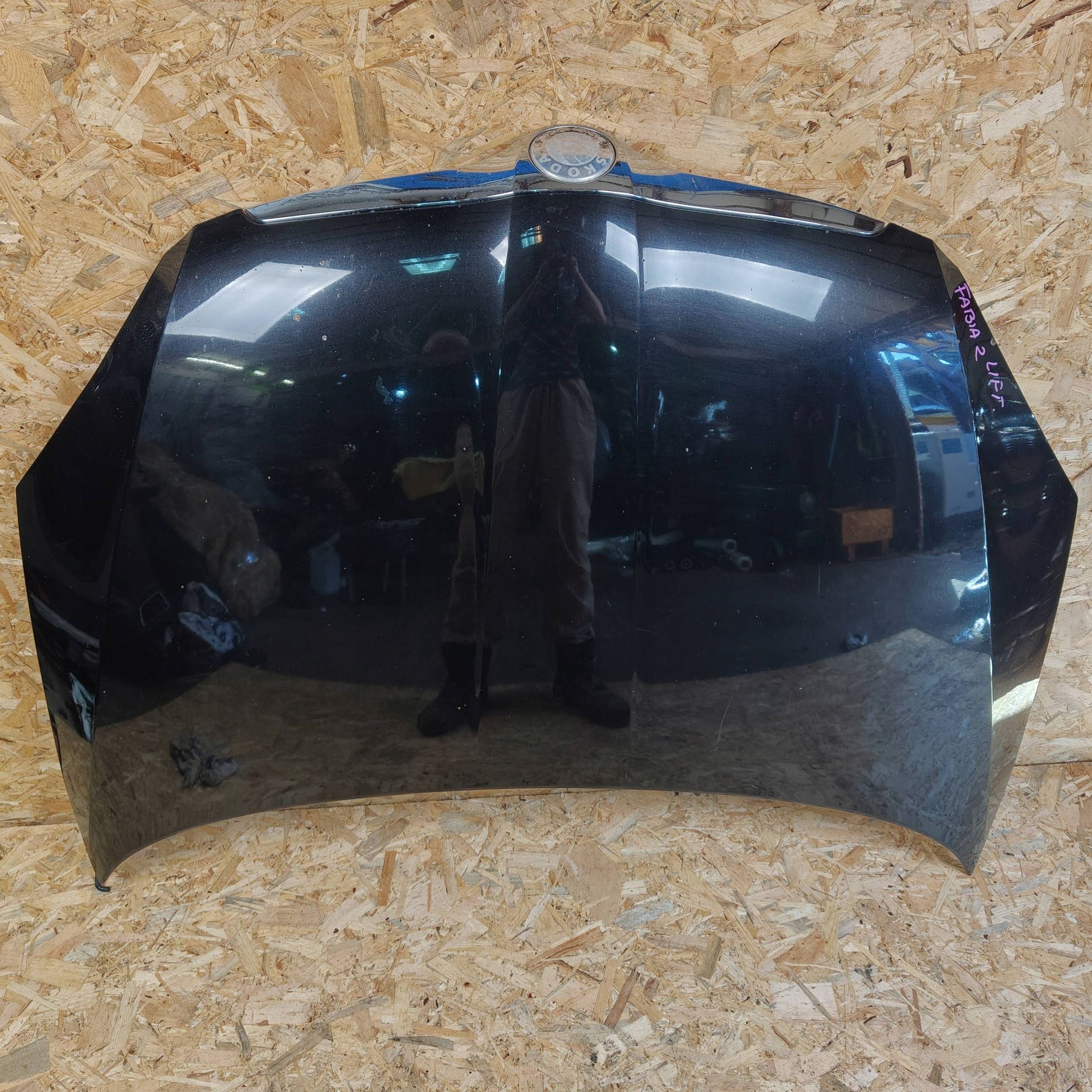 bonnet front Skoda Fabia Mk2 LIFT