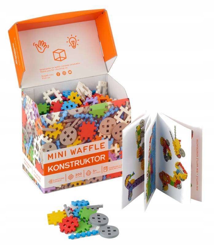 

Marioinex Klocki Waffle Mini 300 szt. Konstruktor