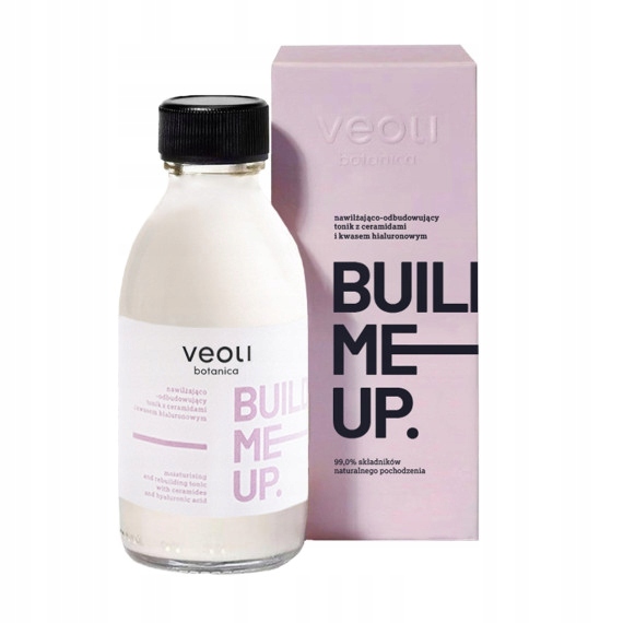 Veoli Botanica Build Me Up Hydratační tonikum Ceramidy Kyselina hyaluronová 150 Ml