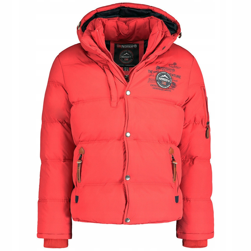 Geographical Norway bunda pánská Verveine Men 3XL červená