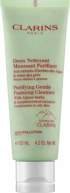 Clarins Purifying Gentle Foaming Cleanser Krem do mycia twarzy 125 ml
