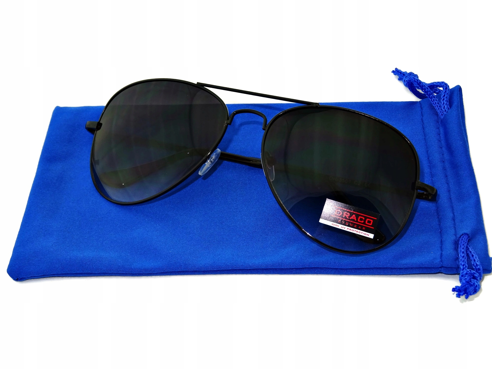 

Okulary metalowe Aviator męskie Pilotki unisex