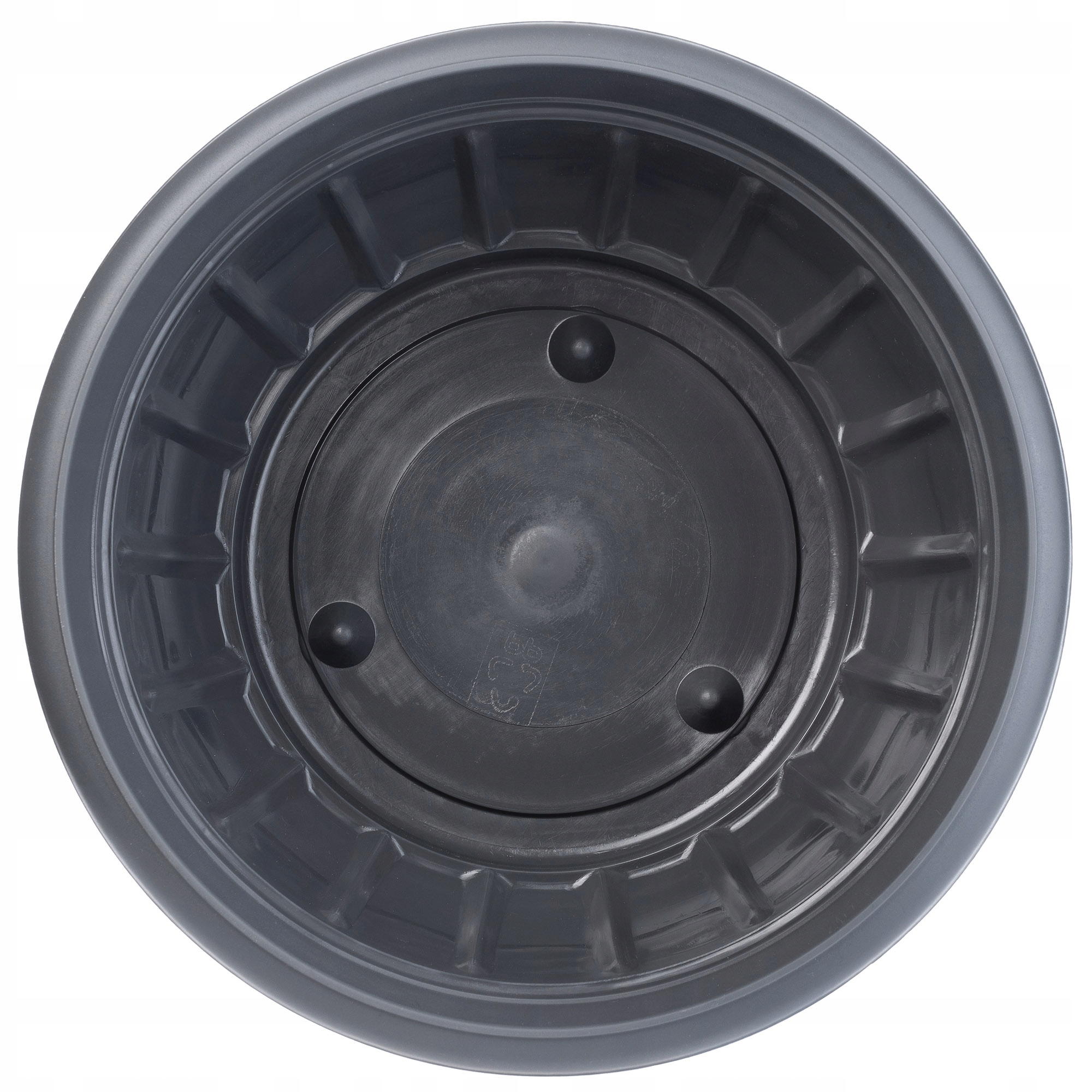 MISA DONICZKA PLASTIKOWA NA KWIATY 34CM GRAFITOWA Kod producenta K1102