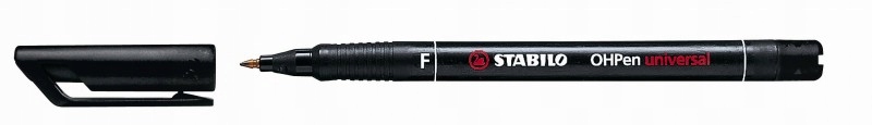 

Foliopis Stabilo OHPen F grubość 0,7 mm czarny
