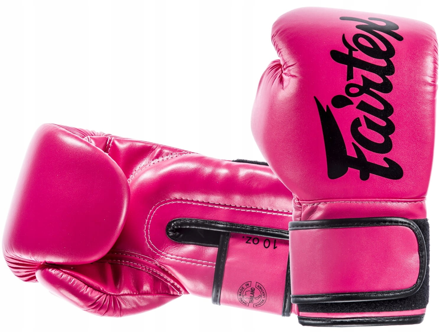 Boxerské Rukavice Fairtex BGV14 (pink/black piping) „Microfiber“ – 12oz