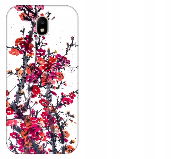 

Etui pokrowiec Samsung Galaxy J5 2017 Kwiaty akwar