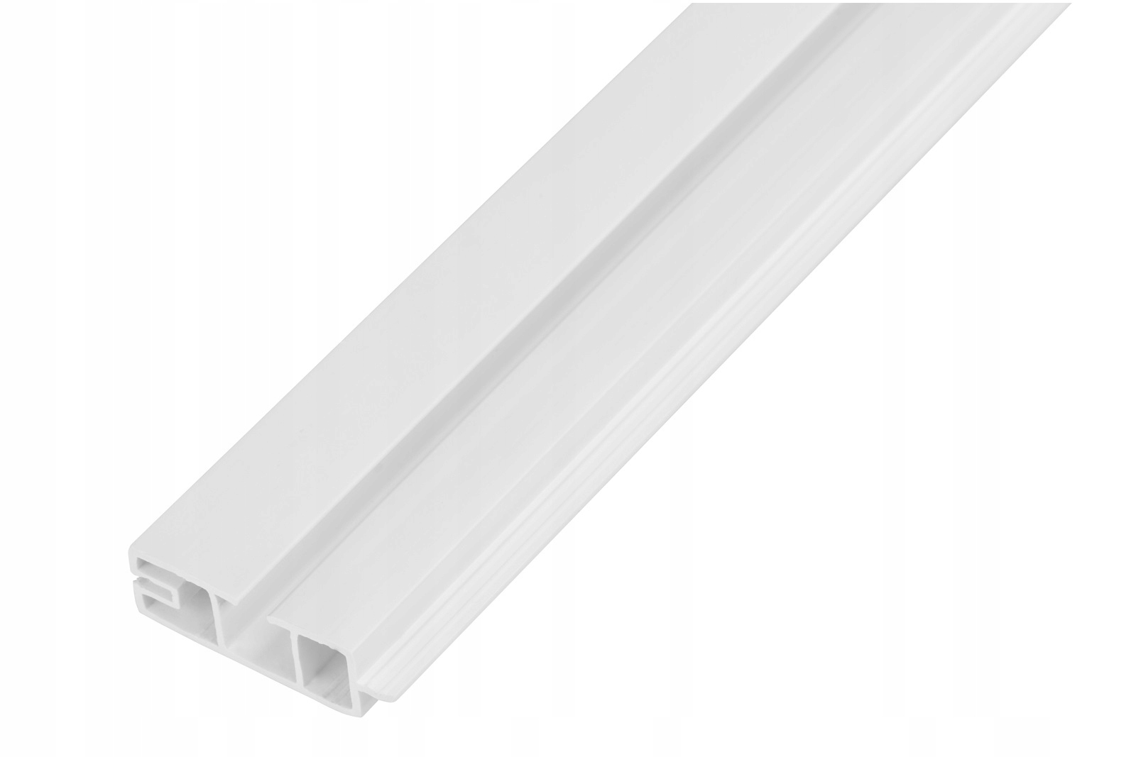 SZYNA SUFITOWA JEDNOTOROWA PCV BIAŁA 130CM KARNISZ SUFITOWY RENA