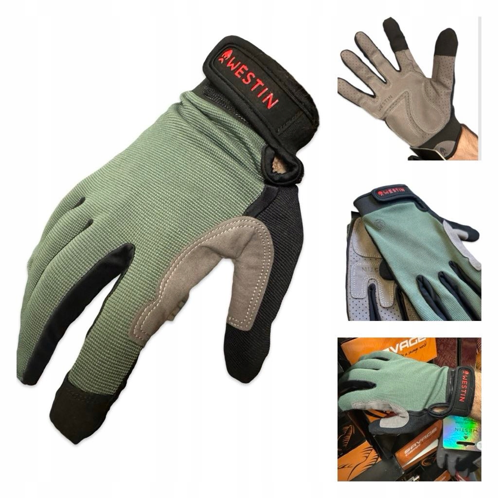 Rybářské rukavice Westin Drip Upf 50+ Velikost M