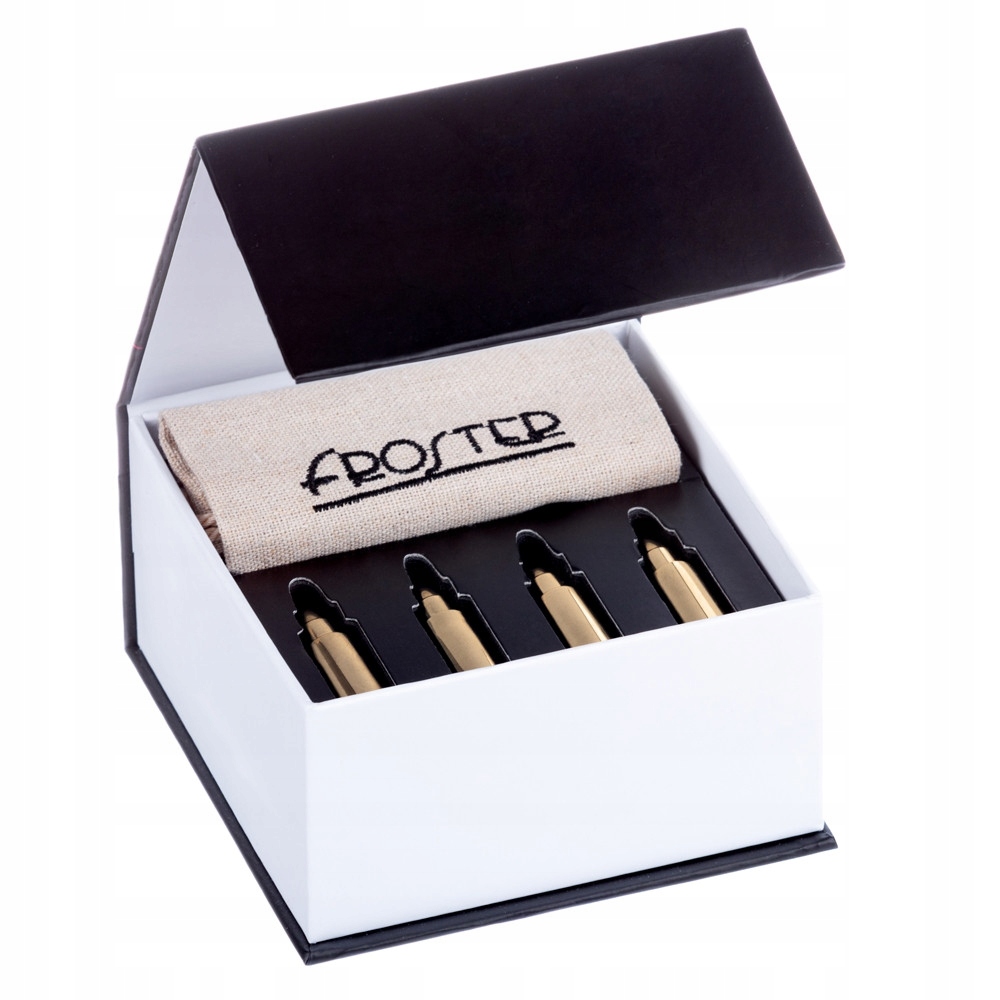 Metalowe Pociski do Drinków - Złote Seria GAD02743