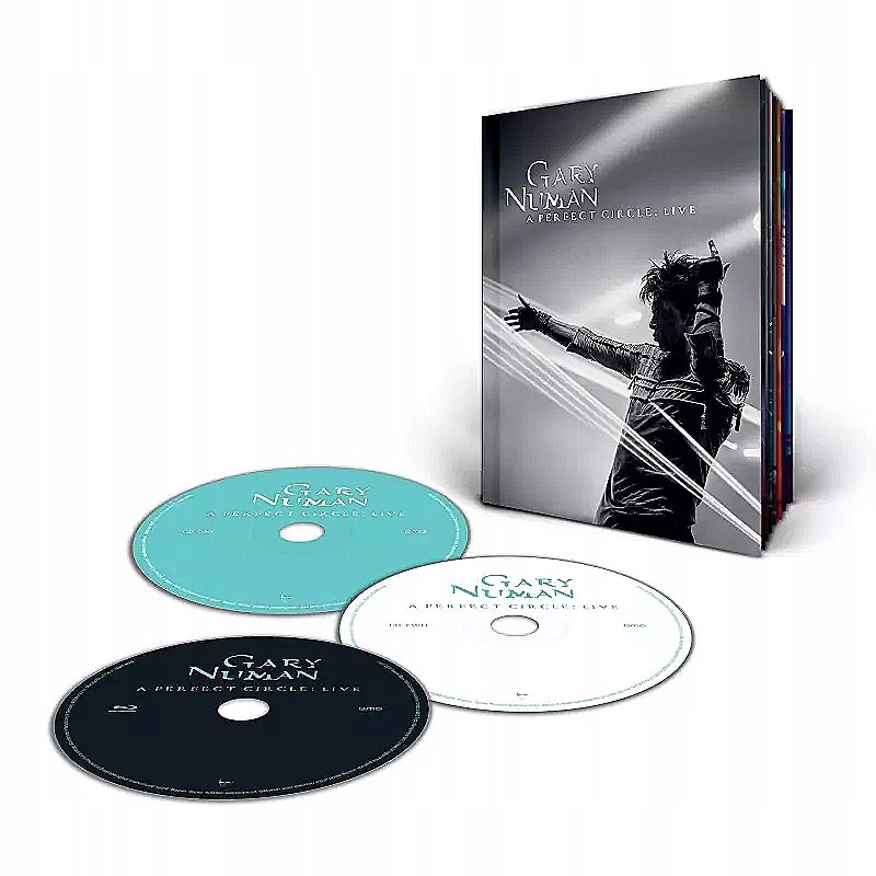 2CD/Blu-ray Gary Numan: A Perfect Circle: Live Box Set 2CD+Blu-ray Hardcove