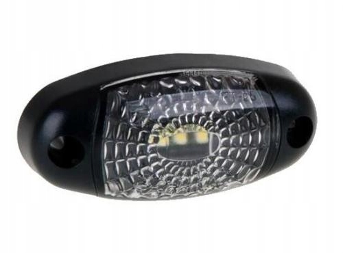 Lampa obrysowa obrysówka LED biała 12-30V MZL