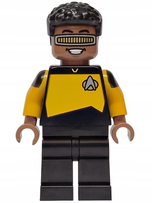 Lego Minifigurka: Star Trek: trek004 Poručík Geordi La Forge 10356
