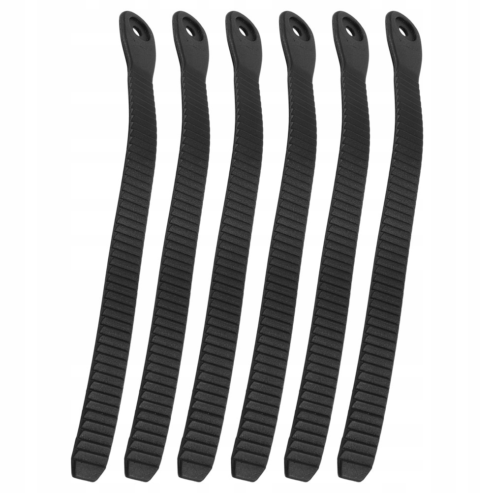 6 Sztuk Czarne Pasky Do Rolek Z Tworzywa Pvc