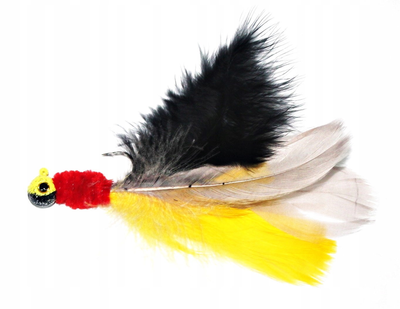 Kogut Duży Z Kolorową Główką Jigową. 13cm. 12gr OK74