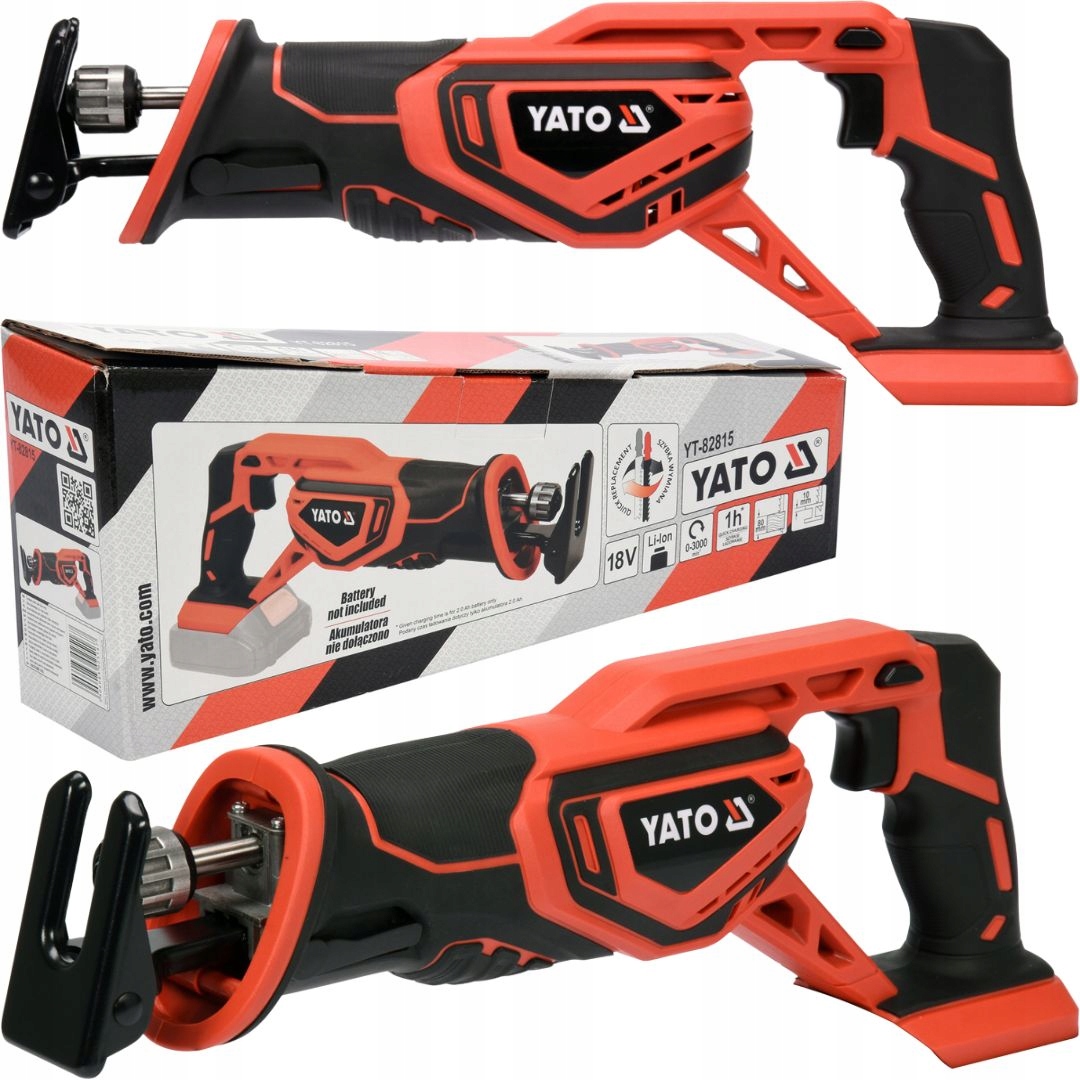 PIŁA SZABLASTA PILARKA WYRZYNARKA LISICA 18 V YATO