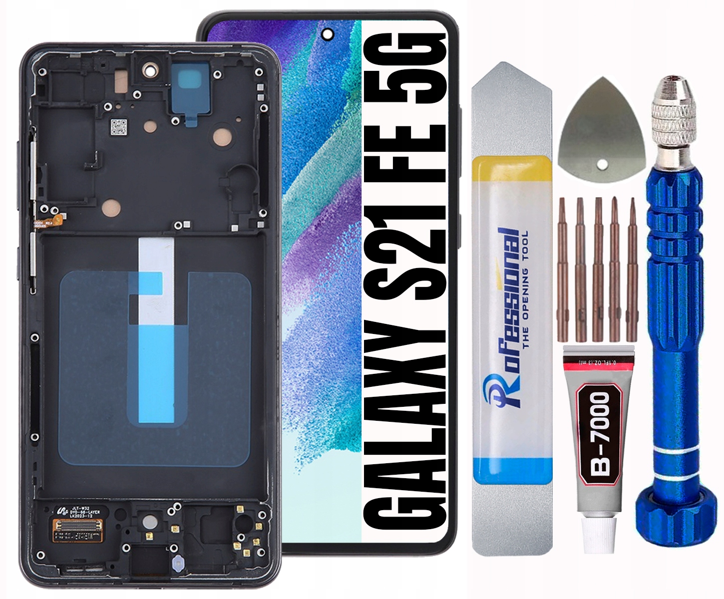 Displej Pro Samsung Galaxy S21 Fe 5G G990 Incell LCD Displej +rámeček