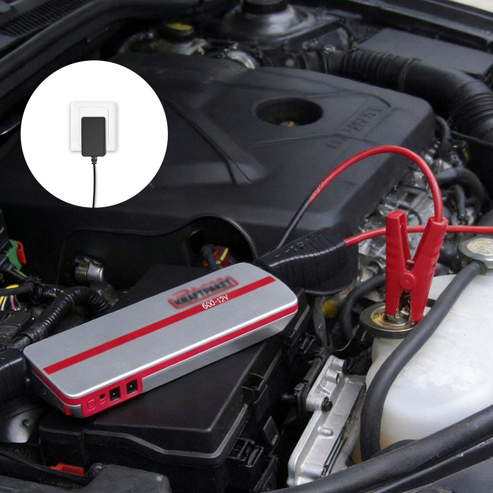 Chviluerio Powerbank Rozruchowa 18000mAh 12V do Samochodu i KFZ — miniatura 3