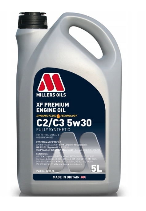 Olej Millers 6230 Xf Premium C2/C3 5W30 5L