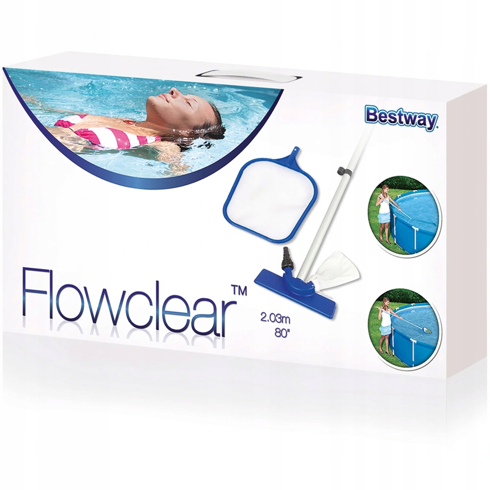 58013 BESTWAY ZESTAW CZYSZCZĄCY BASEN ODKURZACZ Waga produktu z opakowaniem jednostkowym 1.1 kg