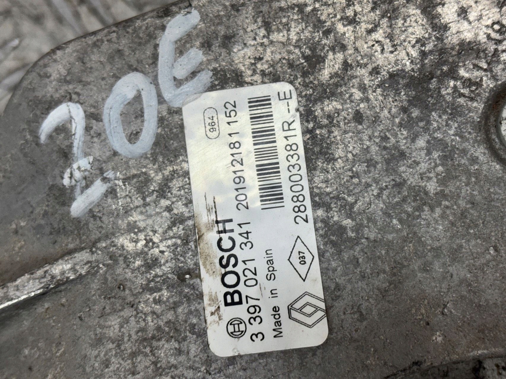 Wischergestänge RENAULT ZOE 288003381R