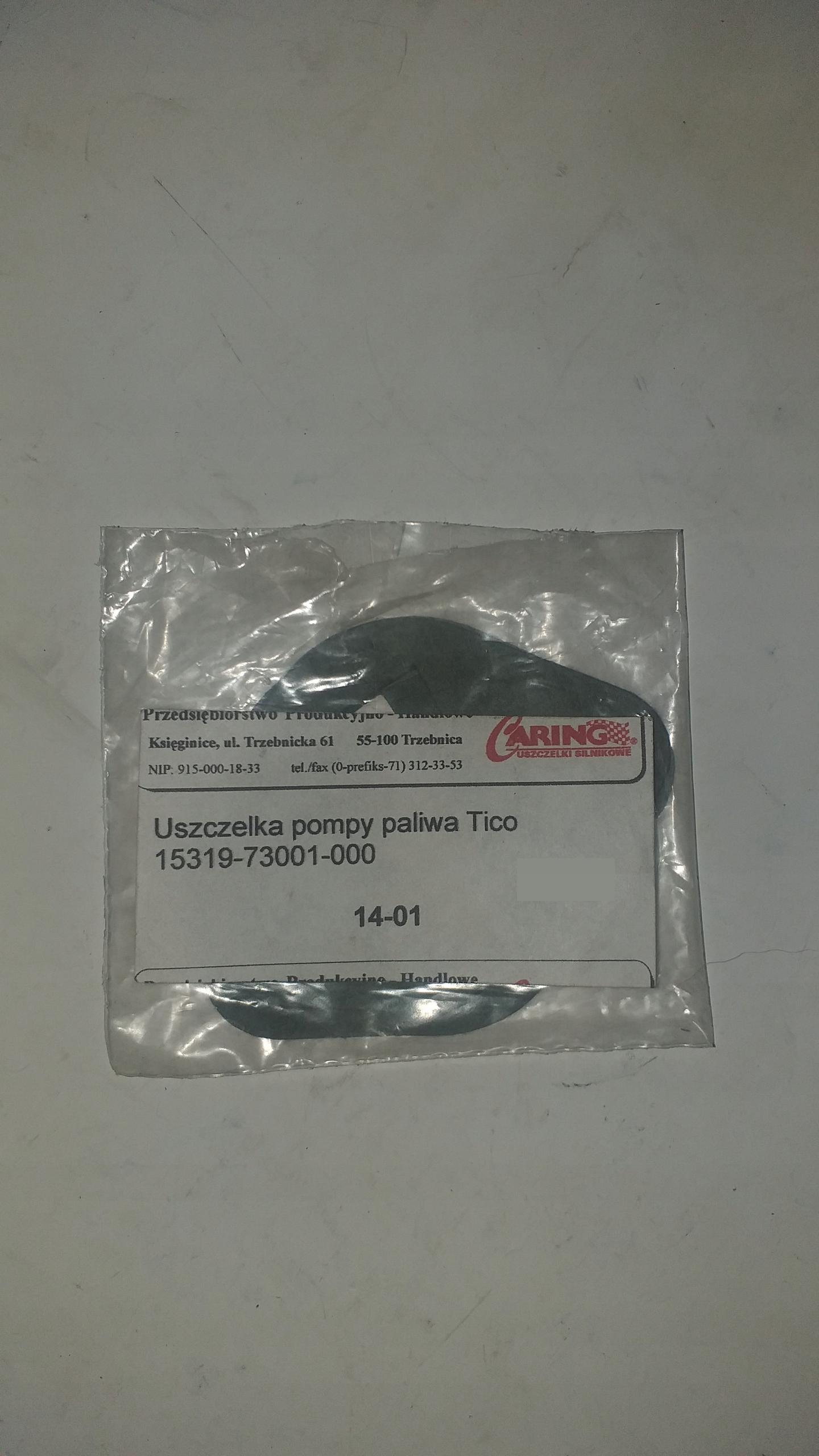 Uszczelka pompy paliwa Daewoo Tico