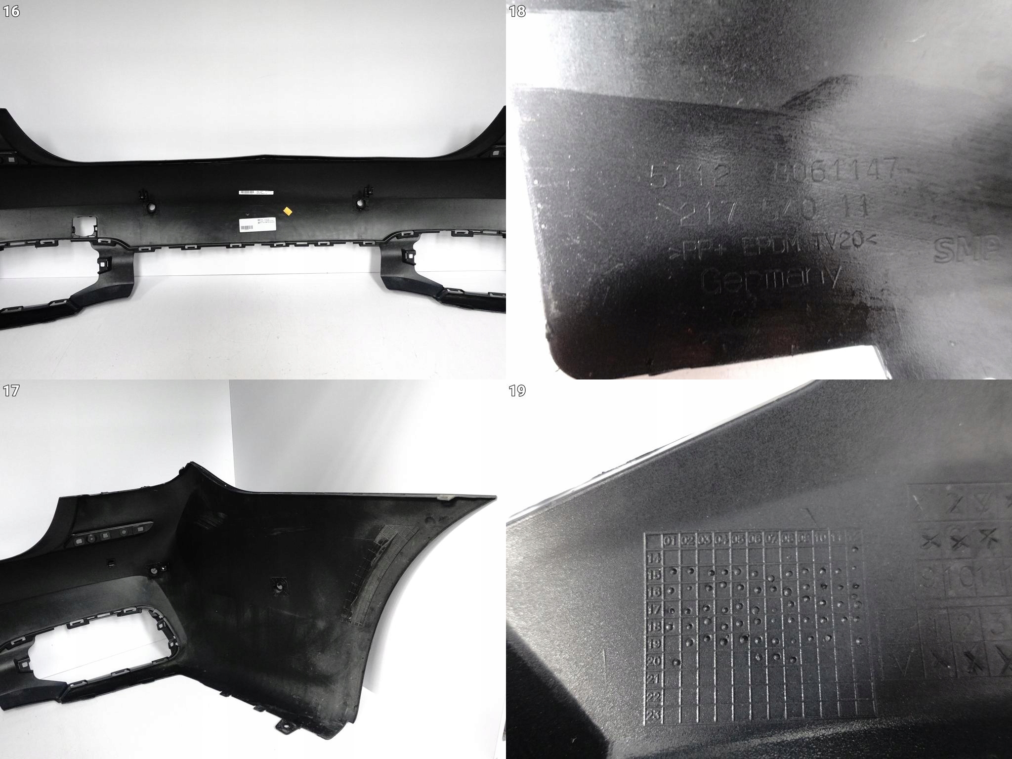 BMW 7 G11 G12 MSP m-packet 15-19 bumper rear part (6xPDC)